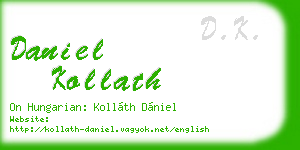 daniel kollath business card